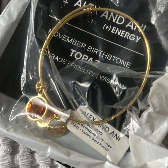 Alex and Ani gold bracelets - Picture 2 of 6